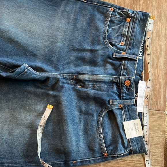 J Crew Jeans Denim Slouchy Boyfriend Medium Wash Blue Vintage Style Relaxed 28 - Picture 4 of 10